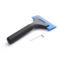 Blue vinyl smart tint car tools max plastic clean squeegee with black short handle